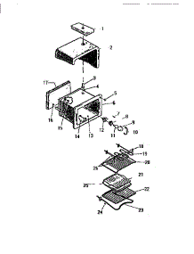 08 - Oven Cavity parts for Frigidaire Range KS970GKD1 from AppliancePartsPros.com