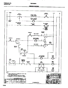 06 - Wiring Diagram parts for Frigidaire Range WEF350SAWA from AppliancePartsPros.com