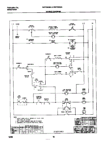 07 - Wiring Diagram parts for Frigidaire Range WEF350BAWC from AppliancePartsPros.com