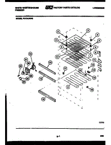 04 - Shelves And Supports parts for Frigidaire Freezer FU134JRW5 from AppliancePartsPros.com