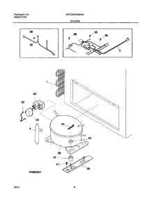07 - System parts for White Westinghouse Freezer WFC20M3AW0 from AppliancePartsPros.com