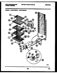 04 - System And Electrical Parts parts for Frigidaire Freezer WFU14M3AW1 from AppliancePartsPros.com