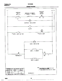 06 - Wiring Diagram parts for Frigidaire Range WEF322BEWA from AppliancePartsPros.com