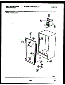 03 - Cabinet Parts parts for Frigidaire Freezer WFU09M2AW0 from AppliancePartsPros.com