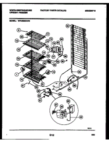 04 - System And Electrical Parts parts for Frigidaire Freezer WFU09M2AW0 from AppliancePartsPros.com
