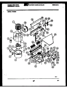02 - Body Parts parts for Frigidaire Hood HV2536B from AppliancePartsPros.com