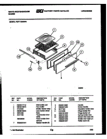 06 - Broiler Drawer Parts parts for Frigidaire Range PGF716HXW4 from AppliancePartsPros.com