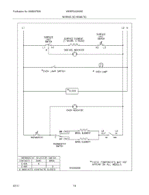 10 - Wiring Diagram parts for White Westinghouse Range WWEF3002KWE from AppliancePartsPros.com