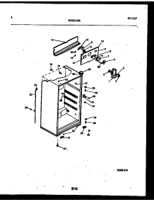 04 - Cabinet Parts parts for Frigidaire Refrigerator ATG150NCW0 from AppliancePartsPros.com