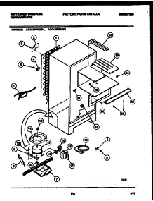 04 - System And Automatic Defrost Parts parts for Frigidaire Refrigerator ACG130VNLD1 from AppliancePartsPros.com