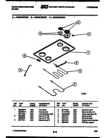 04 - Cooktop And Broiler Parts parts for Frigidaire Range KS540GDW2 from AppliancePartsPros.com