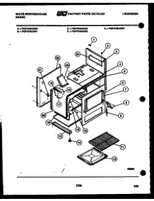 04 - Body Parts parts for Frigidaire Range PGF470HXW1 from AppliancePartsPros.com