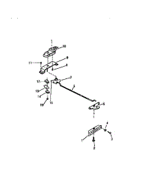 06 - Door Latch Assembly parts for Frigidaire Range KS860GDK1 from AppliancePartsPros.com