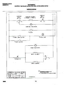 06 - Wiring Diagram parts for Frigidaire Range WEF322BEWC from AppliancePartsPros.com