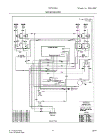 11 - Wiring Diagram parts for White Westinghouse Range WEF361ESA from AppliancePartsPros.com