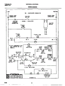 08 - Wiring Diagram parts for Frigidaire Range WGF350SADE from AppliancePartsPros.com