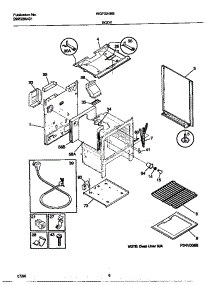 04 - Body parts for Frigidaire Range WGF324BBDC from AppliancePartsPros.com
