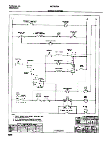 06 - Wiring Diagram parts for Frigidaire Range WEF357BADB from AppliancePartsPros.com