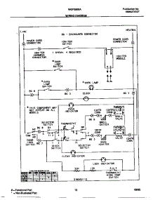 08 - Wiring Diagram parts for Frigidaire Range WGF355BADC from AppliancePartsPros.com