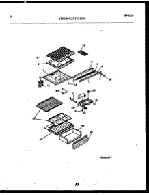 05 - Shelves And Supports parts for Frigidaire Refrigerator ATG150NCD2 from AppliancePartsPros.com