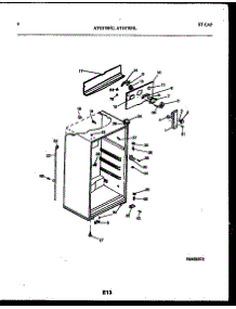 04 - Cabinet Parts parts for Frigidaire Refrigerator ATG170NLD2 from AppliancePartsPros.com