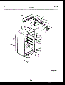 03 - Cabinet Parts parts for Frigidaire Refrigerator ATG170VNLW1 from AppliancePartsPros.com