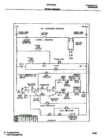 08 - Wiring Diagram parts for Frigidaire Range WGF355BAWA from AppliancePartsPros.com