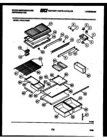 04 - Shelves And Supports parts for Frigidaire Refrigerator PRT217HH0 from AppliancePartsPros.com