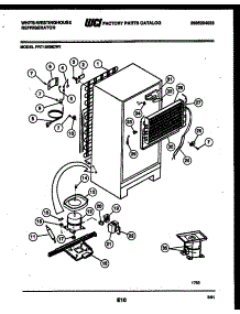 05 - System And Automatic Defrost Parts parts for Frigidaire Refrigerator PRT154MCW1 from AppliancePartsPros.com