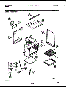 07 - Body Parts parts for Frigidaire Range CP302BP2Y1 from AppliancePartsPros.com