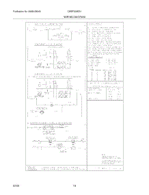 10 - Wiring Diagram parts for White Westinghouse Range CWEF309ES1 from AppliancePartsPros.com