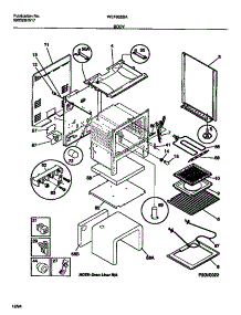 03 - Body parts for Frigidaire Range WEF322SAWA from AppliancePartsPros.com