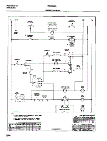 06 - Wiring Diagram parts for Frigidaire Range WEF350BADB from AppliancePartsPros.com