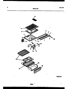 05 - Shelves And Supports parts for Frigidaire Refrigerator ATG150NLW0 from AppliancePartsPros.com