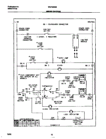 07 - Wiring Diagram parts for Frigidaire Range WGF355BADE from AppliancePartsPros.com
