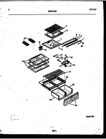 05 - Shelves And Supports parts for Frigidaire Refrigerator ATG173NLD1 from AppliancePartsPros.com