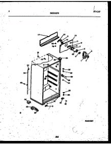 03 - Cabinet Parts parts for Frigidaire Refrigerator ATG185NCW1 from AppliancePartsPros.com