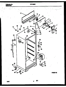 04 - Cabinet Parts parts for Frigidaire Refrigerator PRT193MCH4 from AppliancePartsPros.com