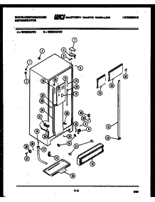 04 - Cabinet Parts parts for Frigidaire Refrigerator RS226GCF3 from AppliancePartsPros.com