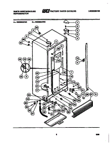 04 - Cabinet Parts parts for Frigidaire Refrigerator RS228GCF3 from AppliancePartsPros.com