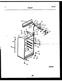 03 - Cabinet Parts parts for Frigidaire Refrigerator ATG185NCD0 from AppliancePartsPros.com