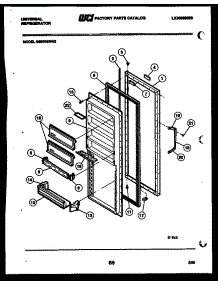 03 - Refrigerator Door Parts parts for Frigidaire Refrigerator GSIW36AH2 from AppliancePartsPros.com