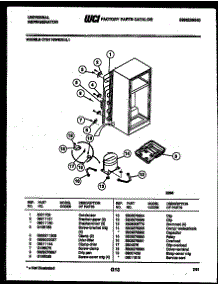 06 - System And Automatic Defrost Parts parts for Frigidaire Refrigerator CTN110DKR1 from AppliancePartsPros.com