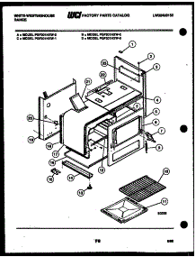 06 - Body Parts parts for Frigidaire Range GF201HXW4 from AppliancePartsPros.com
