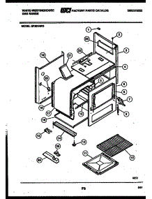06 - Body Parts parts for Frigidaire Range GF201ND3 from AppliancePartsPros.com