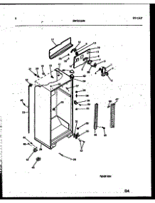 05 - Cabinet Parts parts for Frigidaire Refrigerator PRT217MCD2 from AppliancePartsPros.com