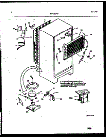 08 - System And Automatic Defrost Parts parts for Frigidaire Refrigerator PRT217MCD2 from AppliancePartsPros.com