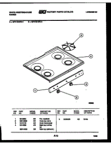 03 - Cooktop Parts parts for Frigidaire Range GF410HXW5 from AppliancePartsPros.com
