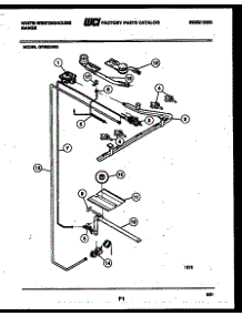 06 - Burner, Manifold And Gas Control parts for Frigidaire Range GF300NW3 from AppliancePartsPros.com