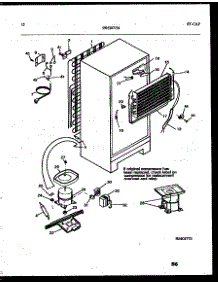 07 - System And Automatic Defrost Parts parts for Frigidaire Refrigerator PRT173MCW1 from AppliancePartsPros.com